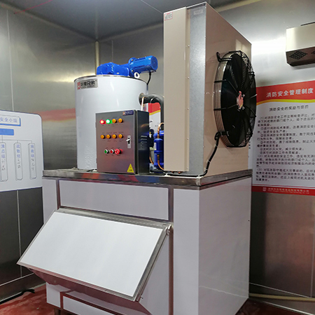 2噸片冰機食品級交付湖南長沙某食品廠