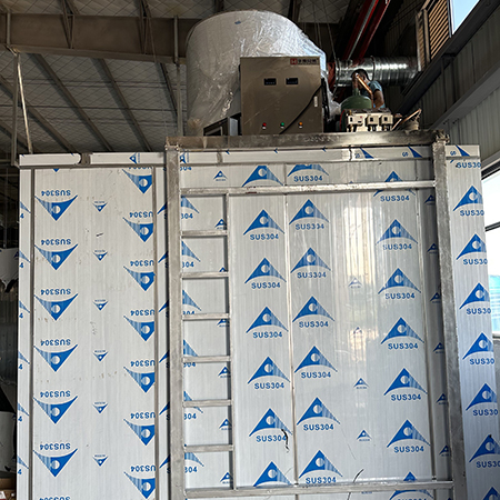 10噸片冰機交付河南安陽某食品廠