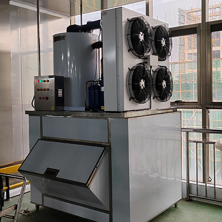 3噸片冰機交付湖南長沙某食品廠