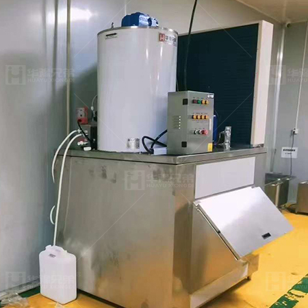 3噸片冰機交付江蘇宿遷某食品廠