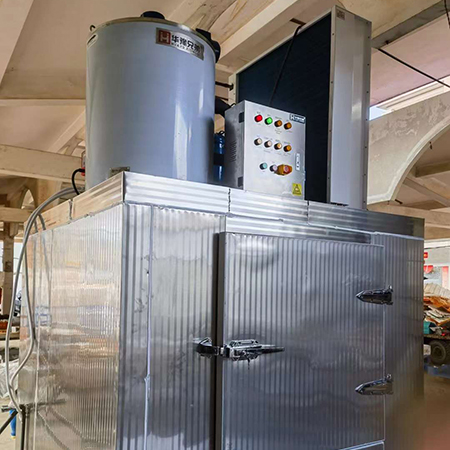 2噸片冰機(jī)交付廣東漳州某食品廠