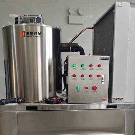 2噸片冰機-全不銹鋼交付安徽某食品廠