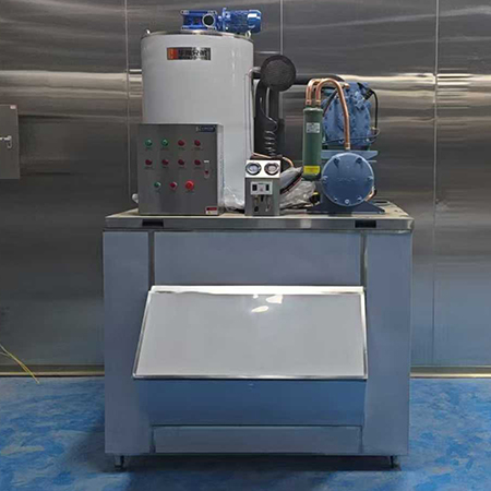 3噸片冰機交付山東臨沂某食品廠